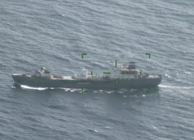 رویت کشتی جاسوسی روسیه در سواحل آمریکا